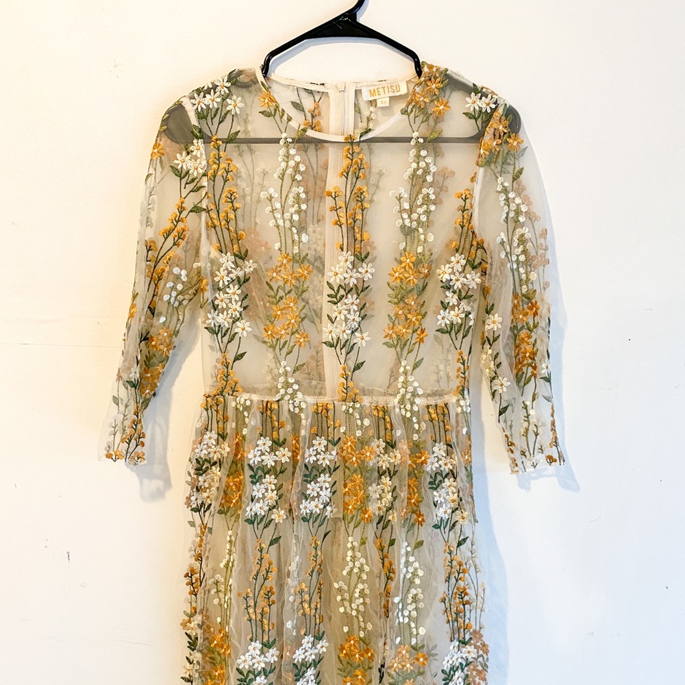 Embroidered Metisu Dress